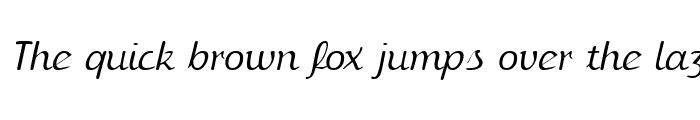 Preview of IngrianaCasual Italic