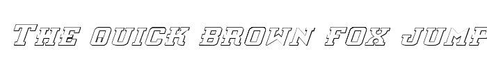 Preview of Interceptor Shadow Italic Shadow Italic
