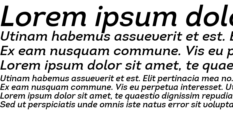 Sample of Intro Regular Italic