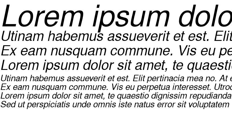 Sample of InuktitutSSK Italic