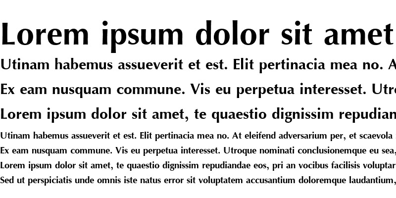 Sample of IrisUPC Bold