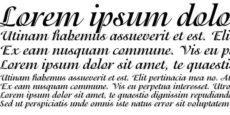 Sample of IsadoraICG Bold