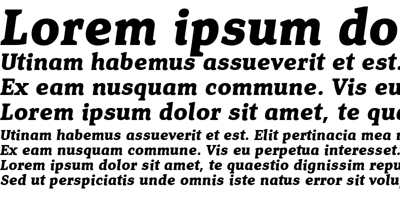 Sample of Isle Body PERSONAL USE Bold Italic
