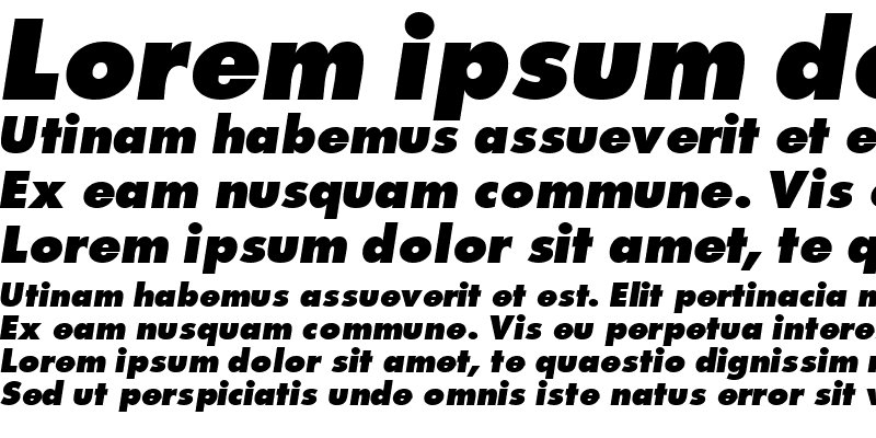 Sample of IsomarDisplayExpandedSSK Italic