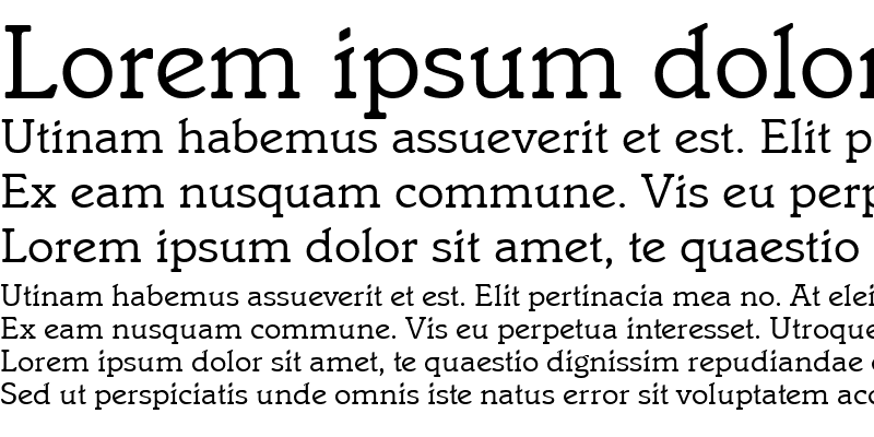 Sample of Istria Regular