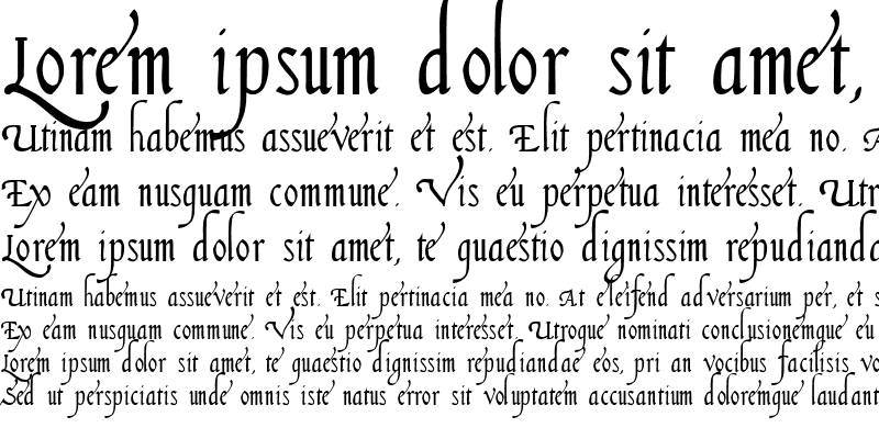 Italian Cursive 16Th C. Font : Download For Free, View Sample Text, Rating And More On Fontsgeek.com
