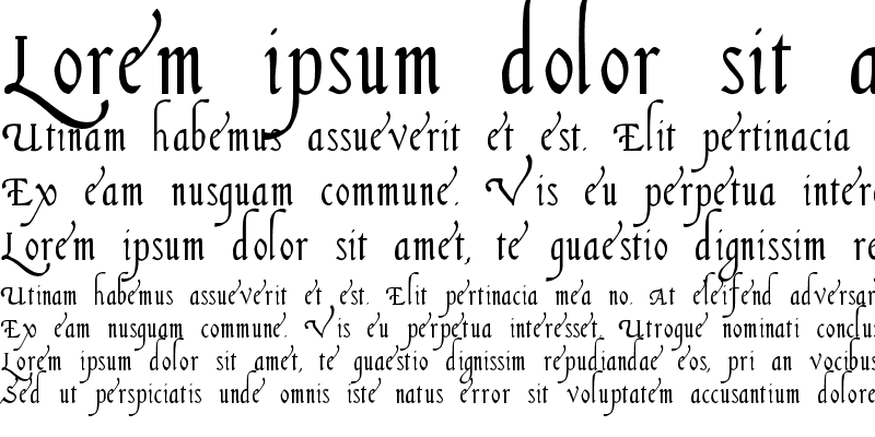 Sample of Italian Cursive, 16th c. Regular