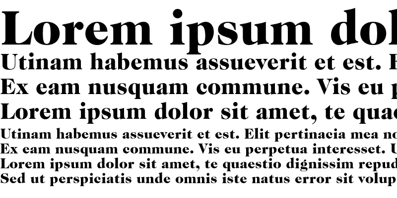 Sample of ITC Caslon No.224 Black Regular