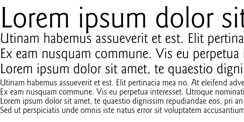 Sample of ITC Goudy Sans Pro Book