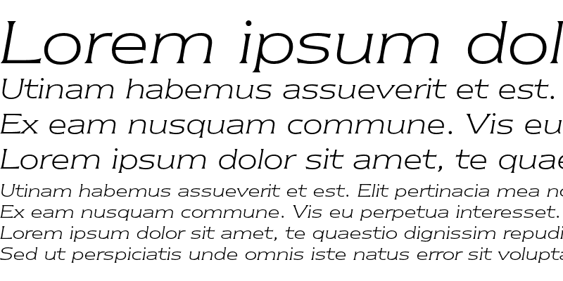 Sample of ITC Newtext Light Italic
