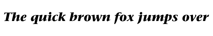 Preview of ITC Stone Serif Bold Italic