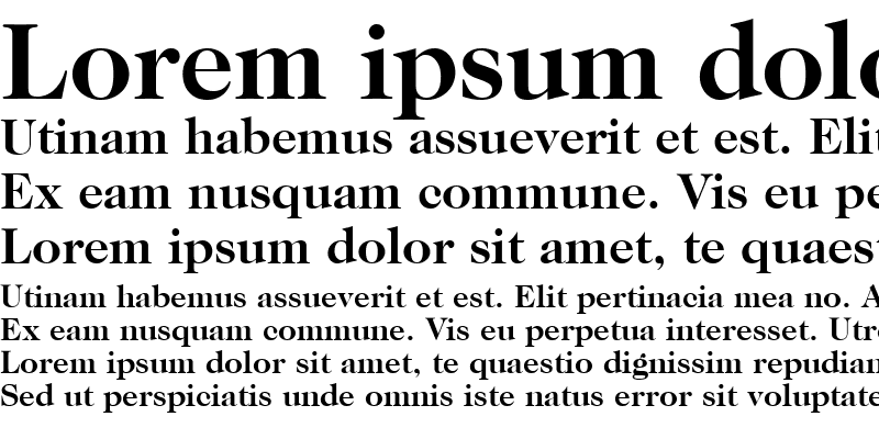 Sample of ITCCaslon224 Bold