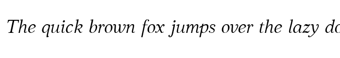Preview of JabcedHy Italic