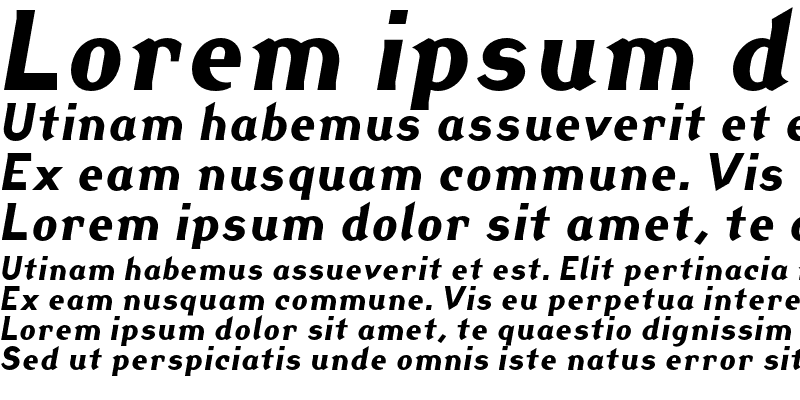 Sample of Jackdaw Italic
