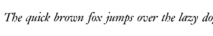 Preview of Jacobite Italic
