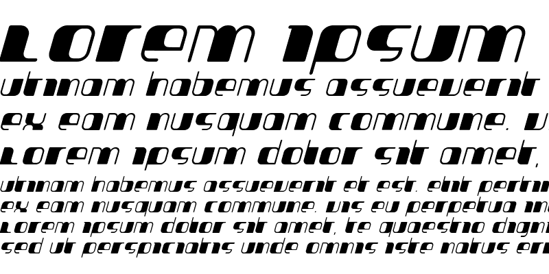 Sample of Jakone Bold Italic