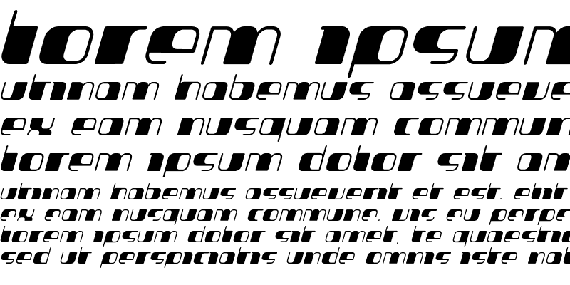 Sample of Jakone Extended Bold Italic