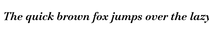 Preview of Jamille ITC Std Bold Italic