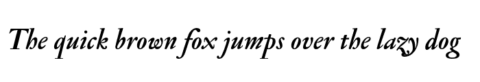 Preview of Jannon Ant Bold Italic