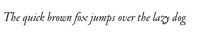 Preview of Jannon Ant Italic
