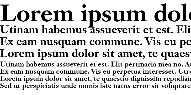 Sample of JansonText75OldstyleFigures