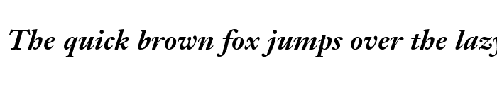 Preview of JansonText76 BoldItalic
