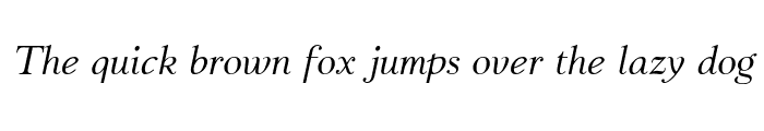 Preview of JasperSqueeze Italic