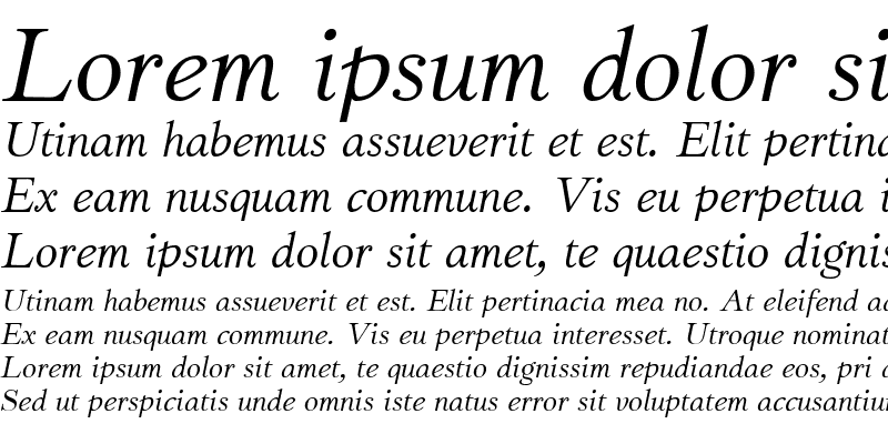 Sample of JasperSqueeze Italic