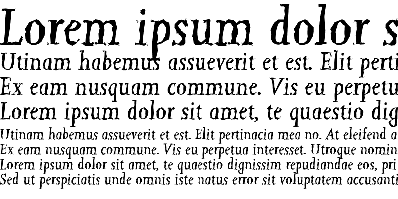 Sample of JessicaRandom Italic