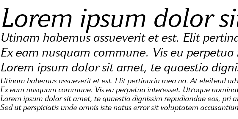 Sample of Jeunesse Std Italic