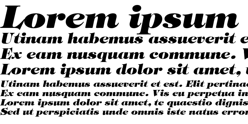 Sample of Jewel Bold Italic