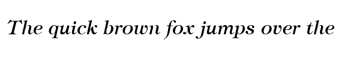 Preview of Jewel Italic