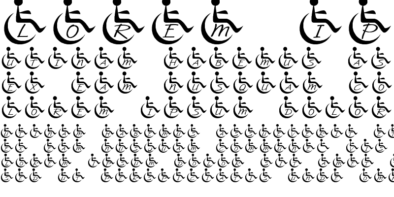 Sample of JLR Wheelchair Regular