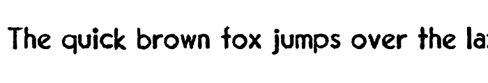 Preview of JMH Typewriter Sans Regular