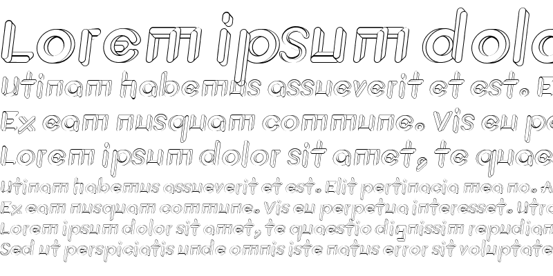Sample of JohanVaaler Italic