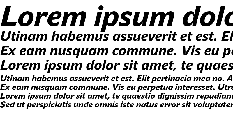 Sample of JohnSans Medium Pro Bold Italic