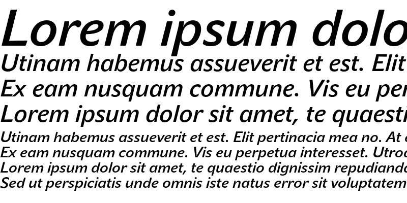 Sample of JohnSans Medium Pro Italic