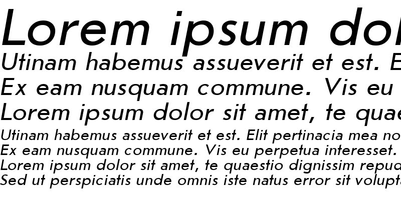 Sample of Journal SansSerif Italic