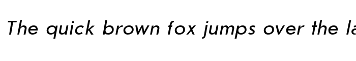 Preview of JournalSansCTT Italic