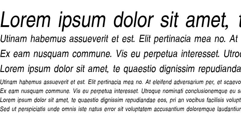 Sample of JS Jukaphan Italic