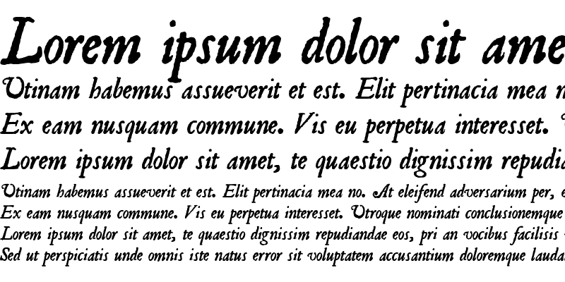 Sample of JSL Ancient Italic