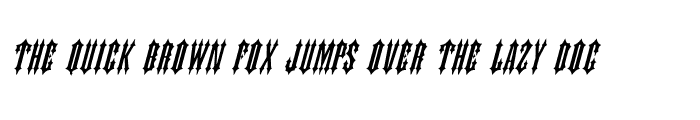 Preview of JudasCaps Italic Italic