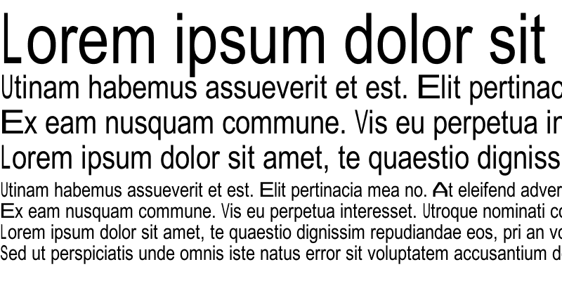 Sample of JuliaSoft Special Font W