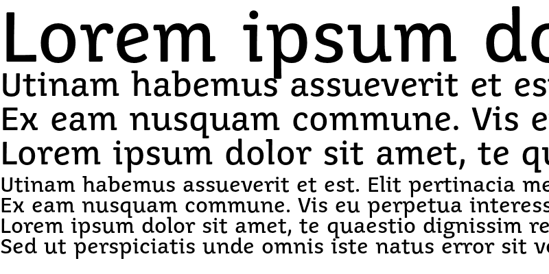 Sample of Juvenis Text Regular