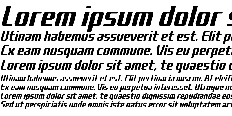 Sample of Kardust Bold Italic