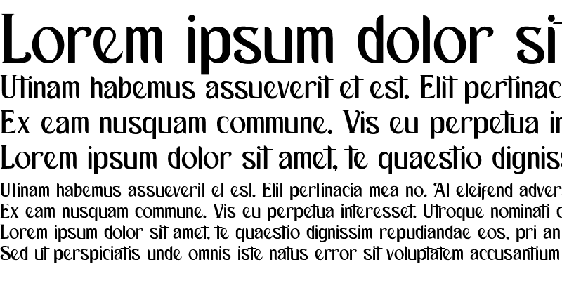 Sample of KASTEL VOIRE Regular