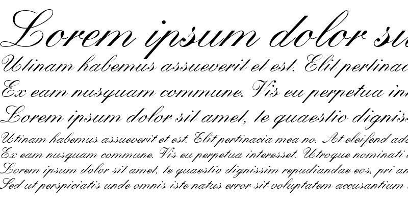Sample of Kastler Italic