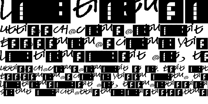 Sample of KellyRioBold