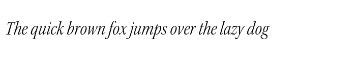 Preview of Kepler Std Light Condensed Italic Subhead