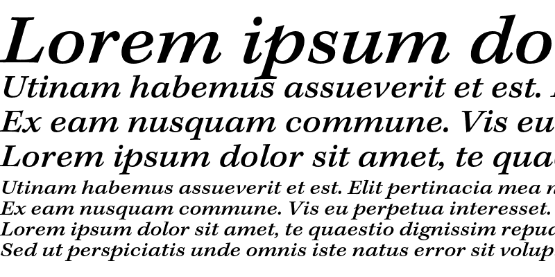 Sample of Kepler Std Medium Extended Italic Caption